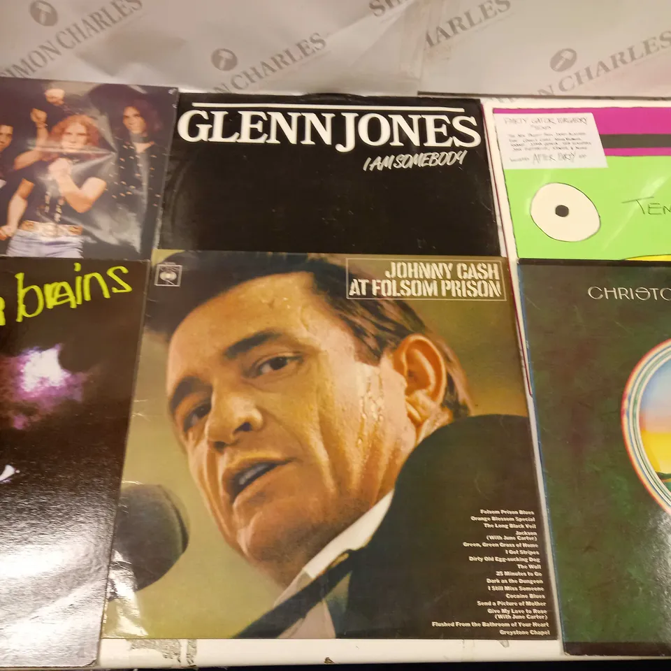 LOT OF 10 ASSORTED VINYL RECORDS TO INCLUDE ONE REPUBLIC, BAD BRAINS AND SCORPIONS