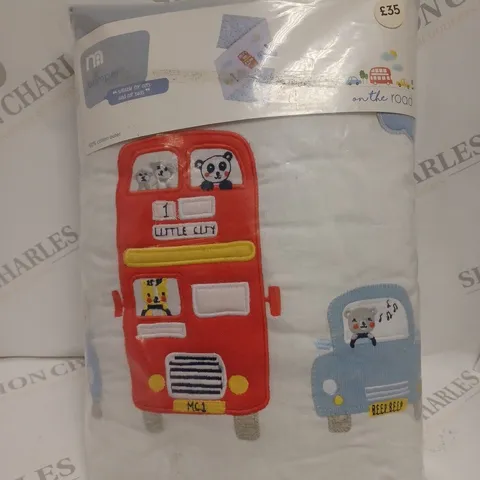 SEALED MOTHERCARE ON THE ROAD BUMPER FOR COTS & COT BEDS - 33 X 150CM