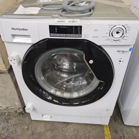 MONTPELLIER 8KG INTEGRATED WASHING MACHINE WHITE
