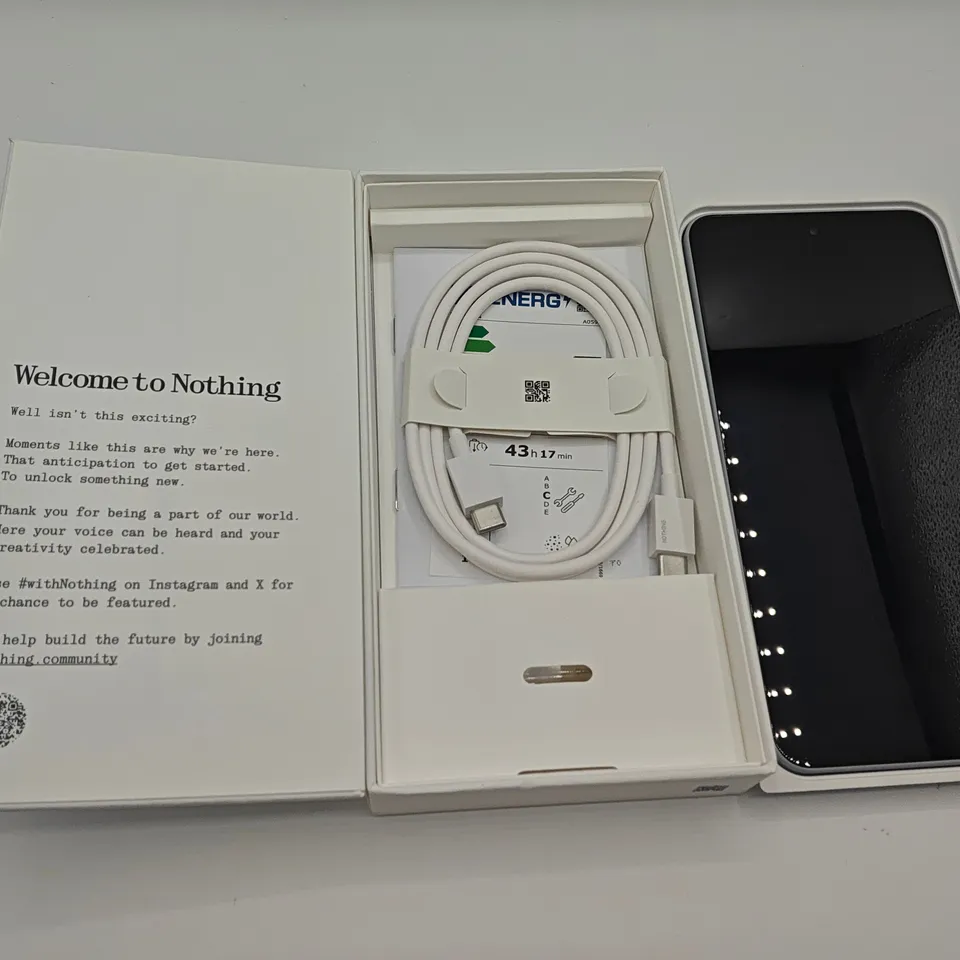 BOXED NOTHING PHONE 3A PRO 12GB / 256GB IN GREY - A059A