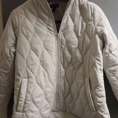 CENTIGRADE LADIES QUILTED JACKET CREAM SIZE M