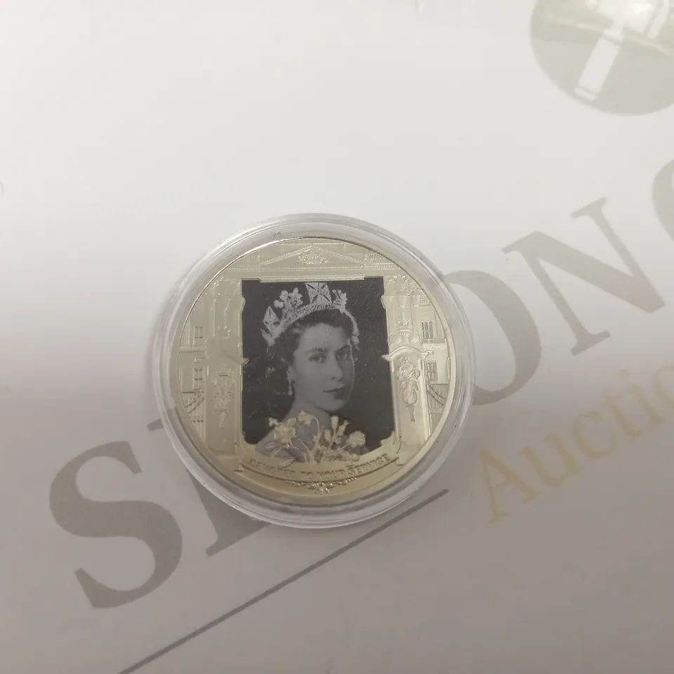 GILBRALTAR 2022 HALF CROWN QUEEN ELIZABETH COLLECTABLE COIN