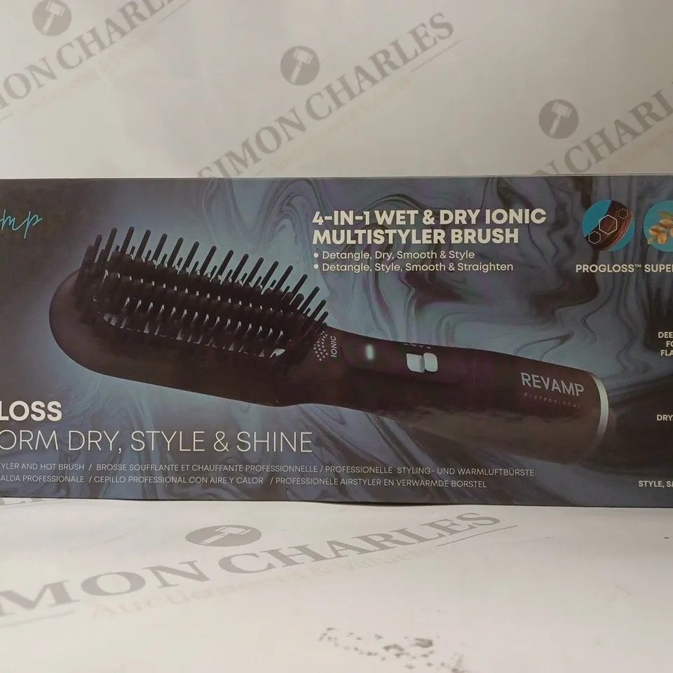 BOXED REVAMP PROGLOSS DEEPFORM DRY, STYLE & SHINE AIR STYLER AND HOT BRUSH