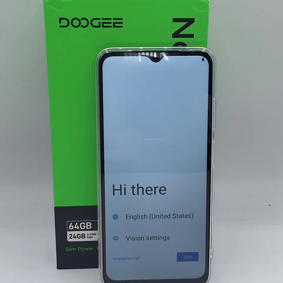 BOXED DOOGEE NOTE 56X 3+21GB 64GB IN TITANIUM SOFT GOLD 