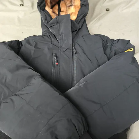 ZAVETTI CANADA HOODED BOMBER JACKET – SIZE L