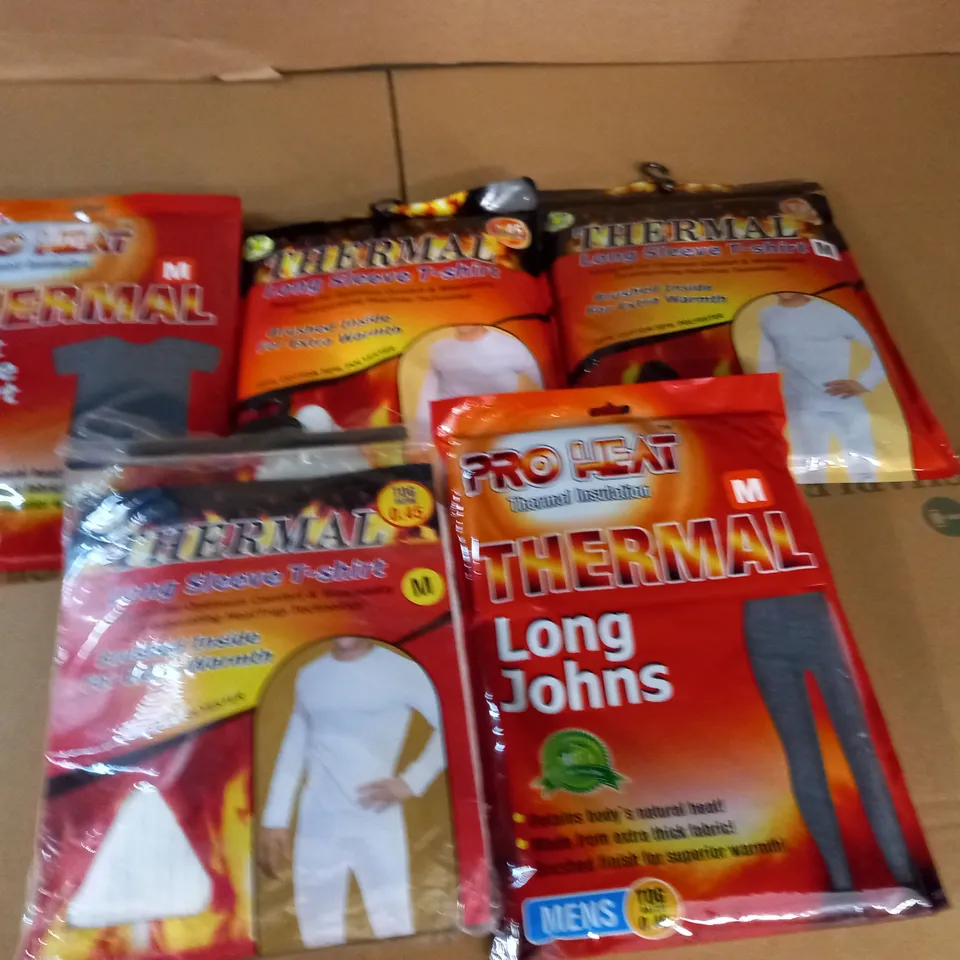 LOT OF 5 THERMAL CLOTHING ITEMS - ALL M