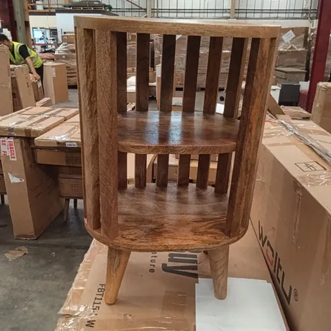UNBOXED SMALL BEDSIDE TABLE