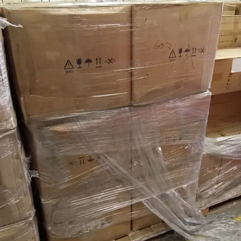 PALLET OF ASSORTED INCOMPLETE RATTAN OUTDOOR FURNITURE SETS, PARTS ONLY