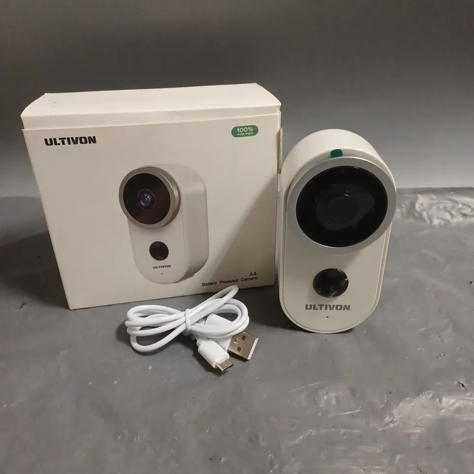 BOXED ULTIVON BATTERY POWERED CAMERA A4 