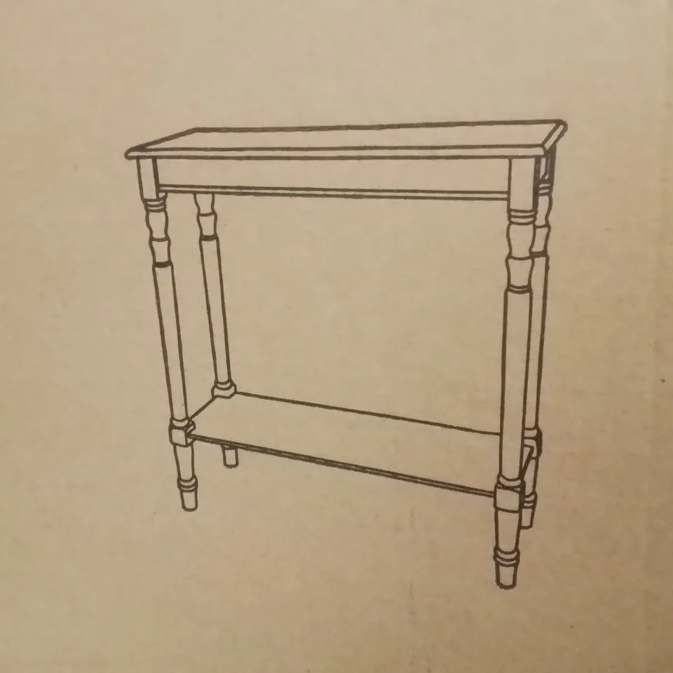 BRAND NEW HERITAGE CONSOLE TABLE -BLACK-