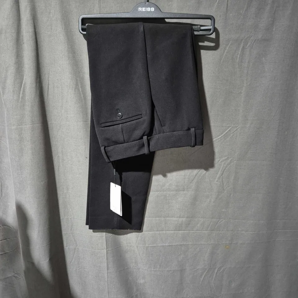 REISS WOMEN'S BLACK TAILORED TROUSERS – UK 6 (EU 34, USA 2)