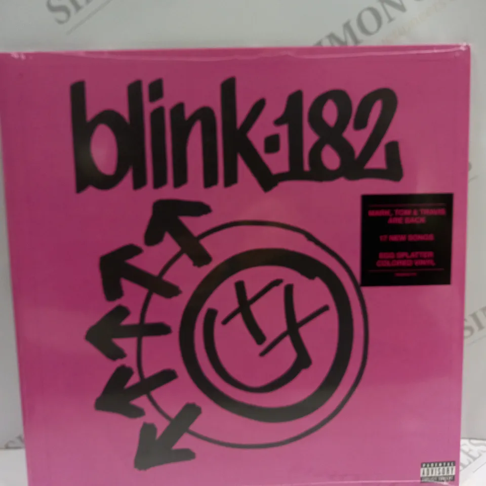 SEALED BLINK-182 ONE MORE TIME EGG SPLATTER COLOURED VINYL 