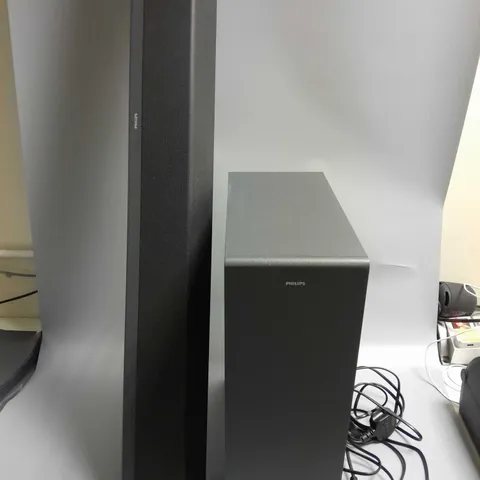PHILIPS 8000 SERIES SOUNDBAR AND SUBWOOFER - TAB8805 / COLLECTION ONLY