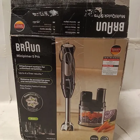 BRAUN HB501BI MINIPIMER 5 PRO HAND BLENDER