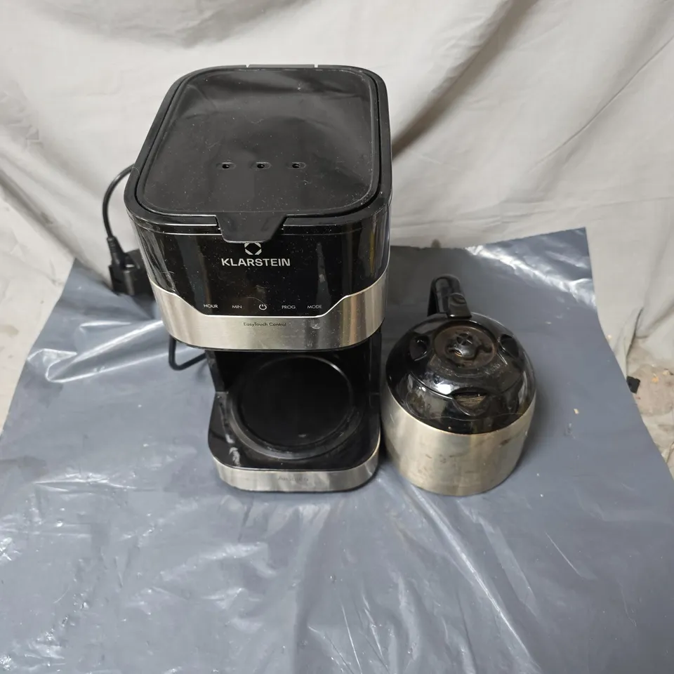 KLARSTEIN ARABICA COFFEE MACHINE - SILVER