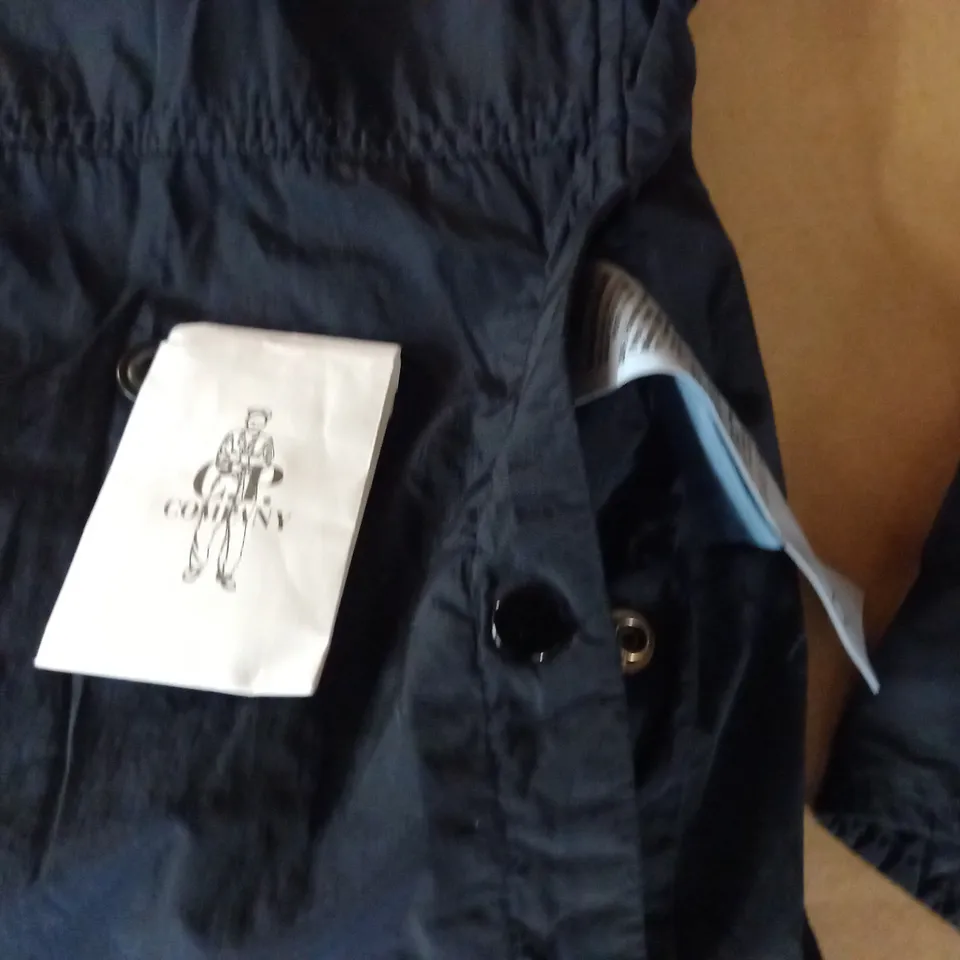 CP COMPANY NAVY ZIP THROUGH JACKET - SIZE UNSPECIFIED