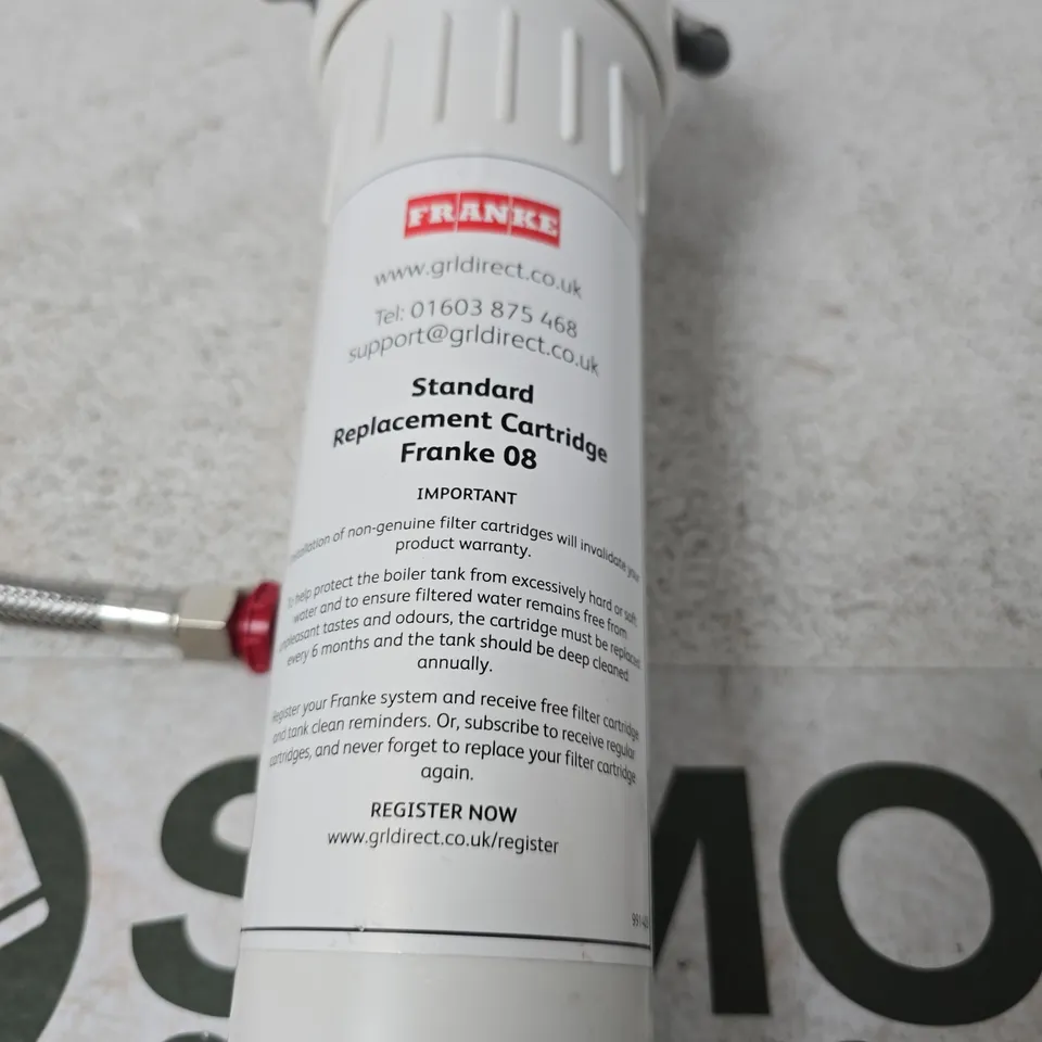 FRANKE STANDARD REPLACEMENT CARTRIDGE 08 – WATER FILTRATION