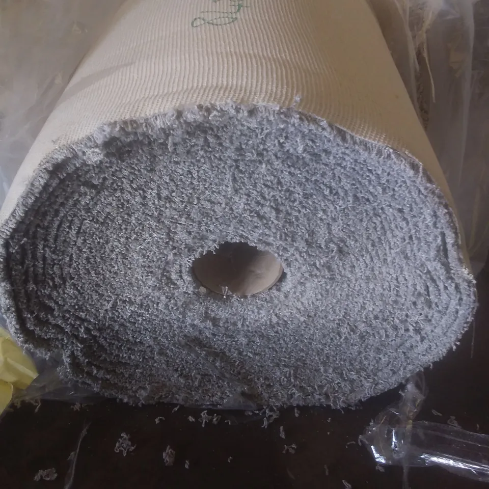 ROLL OF QUALITY FEELINGS 913 SILVER CARPET APPROXIMATELY 5X21M