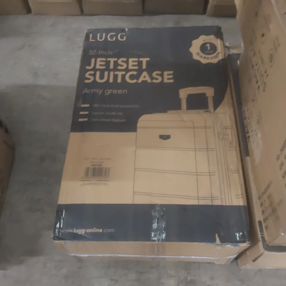 BOXED LUGG TRAVEL SUITCASE