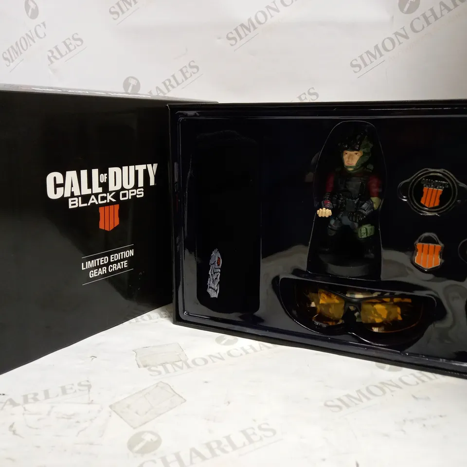 CALL OF DUTY BLACK OPS 4 LIMITED EDITION GEAR CRATE
