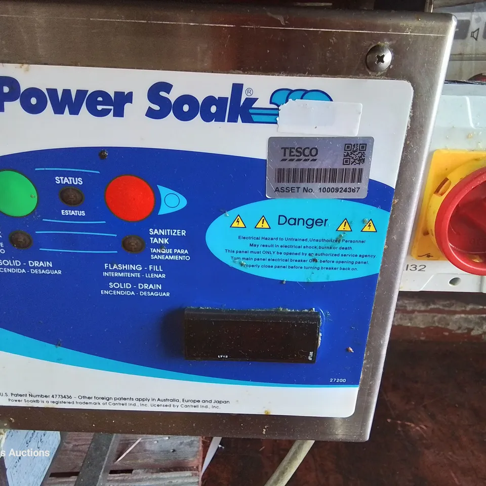 POWER SOAK WASH SYSTEM