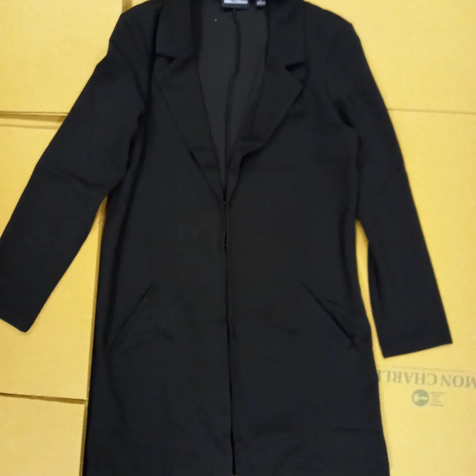 BOX OF 9 BRAND NEW NINA LEONARD BLACK WOMENS HOOKED JACKET BLACK SIZE SMALL