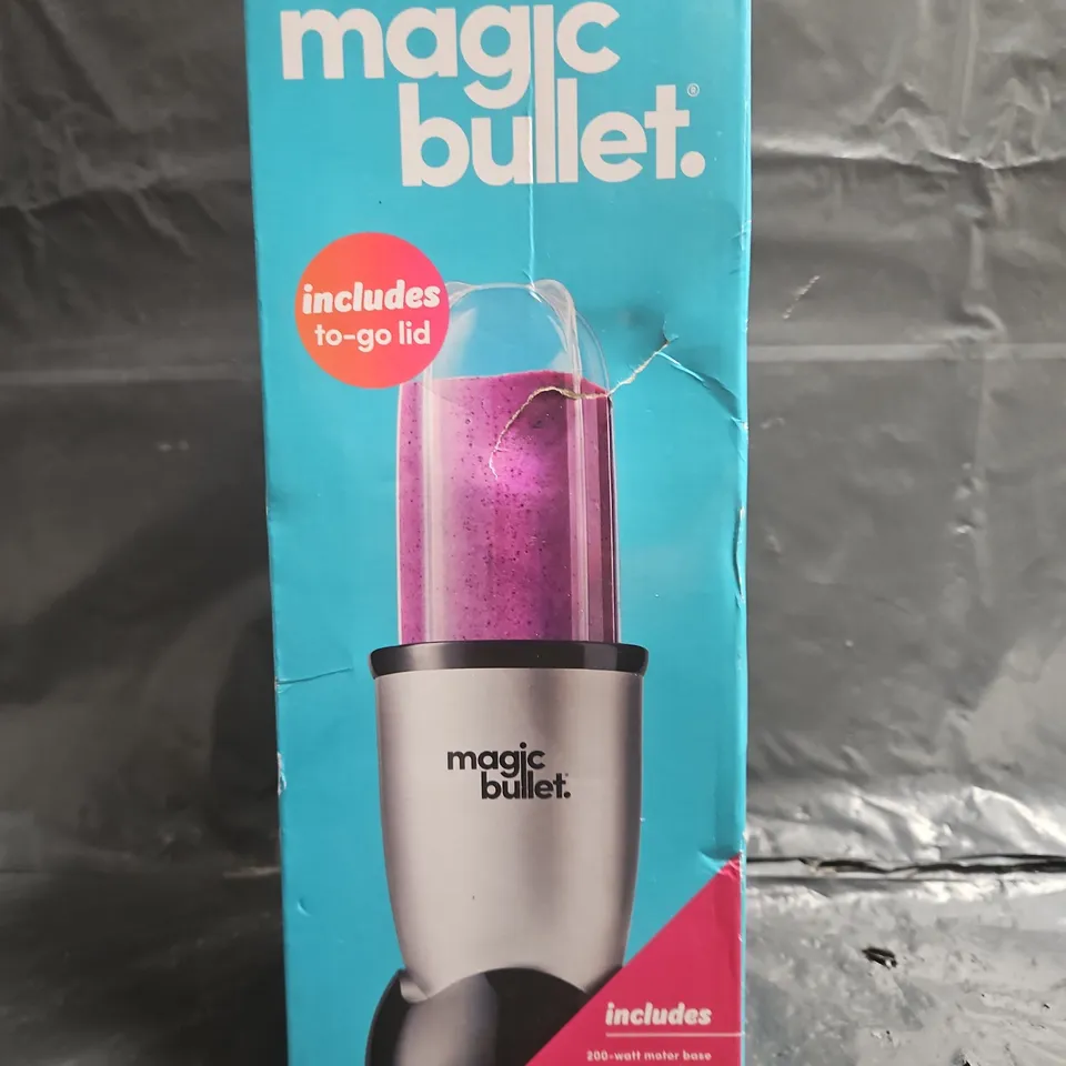 BOXED MAGIC BULLET BLENDER