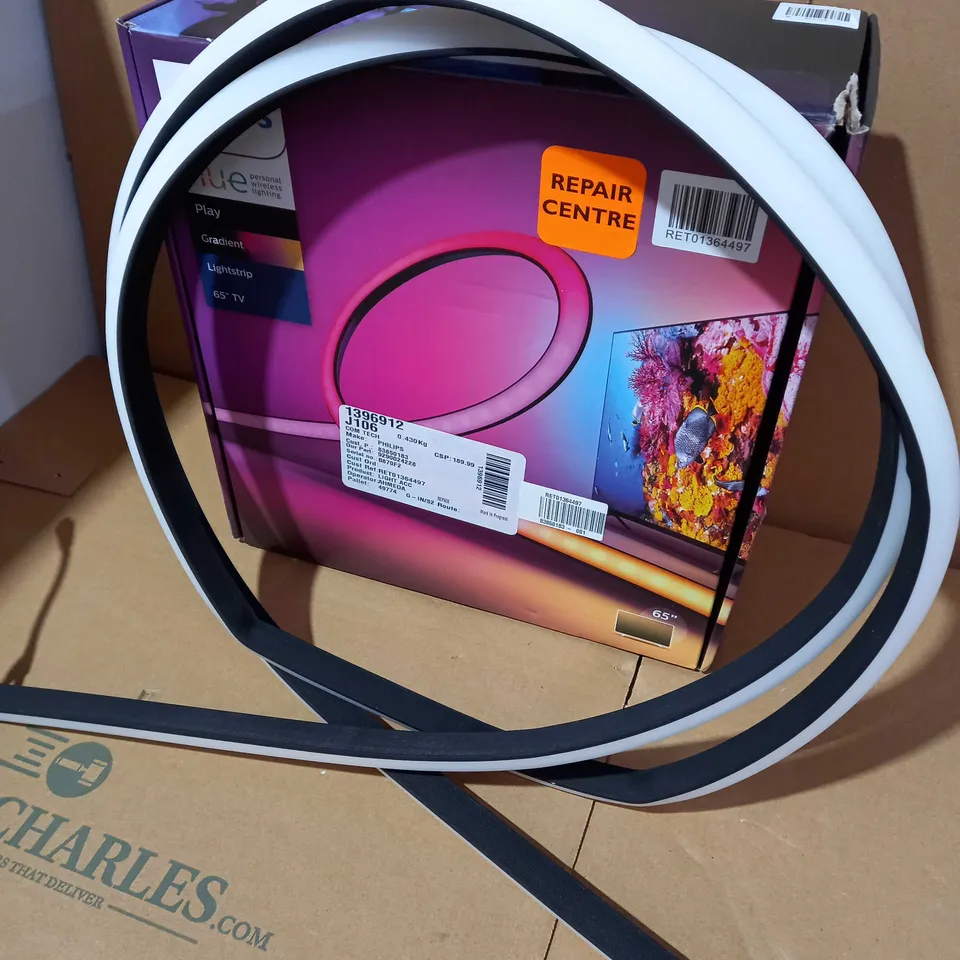 PHILLIPS HUE PLAY GRADIENT LIGHTSTRIP FOR 65 INCH AND 75 INCH TELEVISIONS