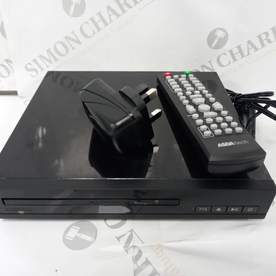 BOXED HDMI DVD PLAYER WITH REMOTE IN BLACK