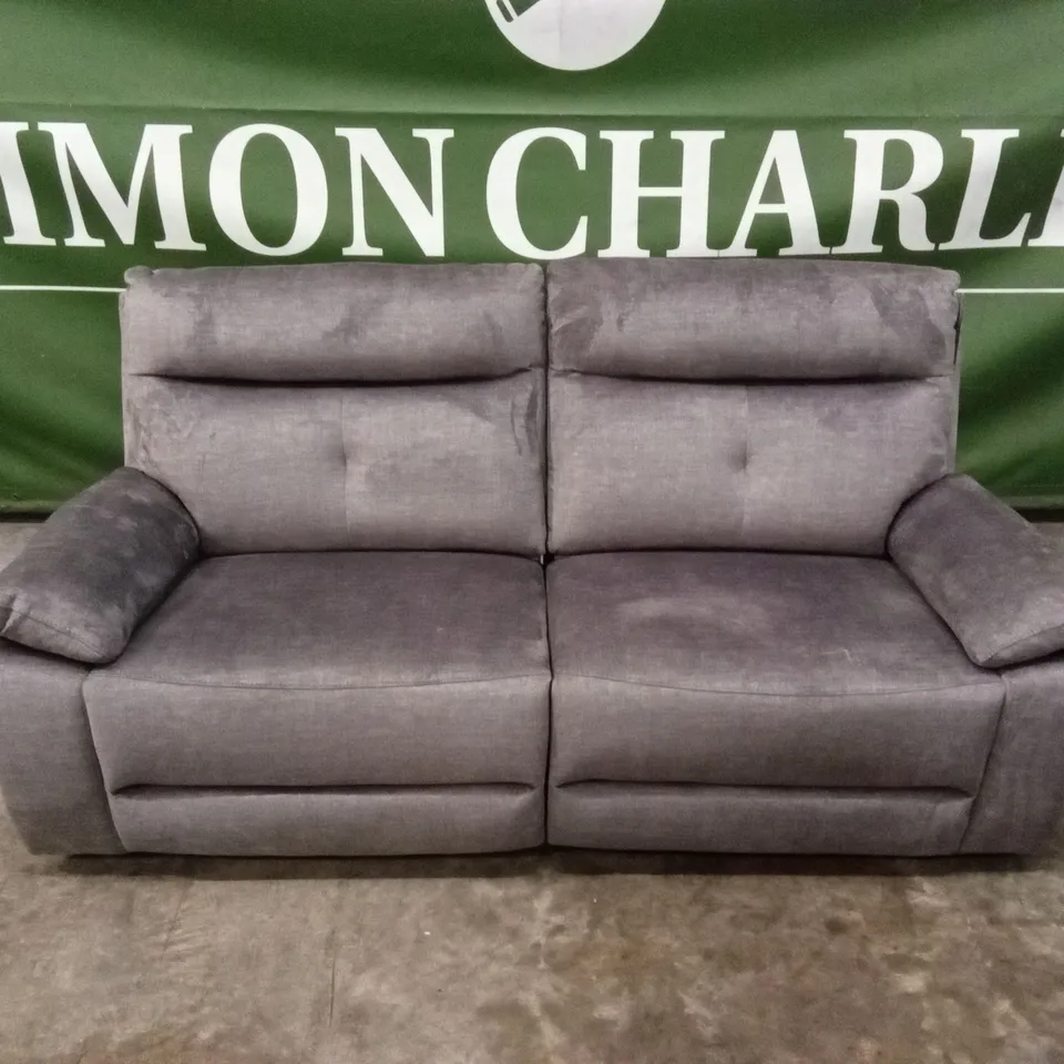 IVANA 3 SEATER FABRIC POWER RECLINER SOFA WITH USB CHARGING AND STORAGE RRP £1199