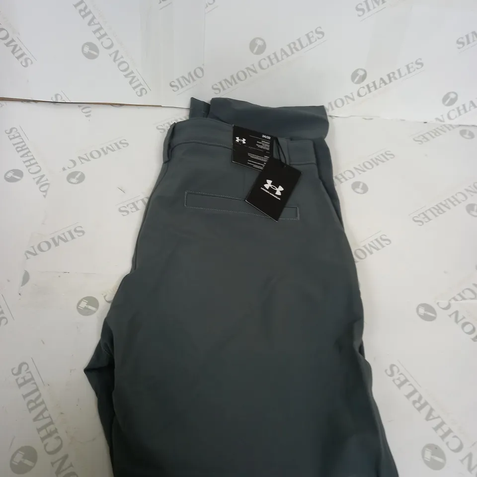 UNDER ARMOUR STRAIGHT GOLF TROUSERS SIZE W34