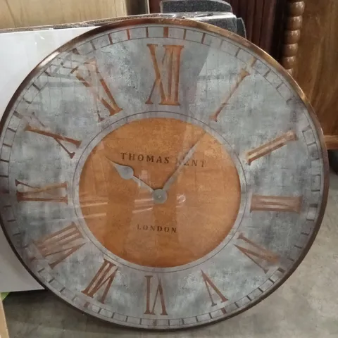 BOXED THOMAS KENT LONDON WALL CLOCK