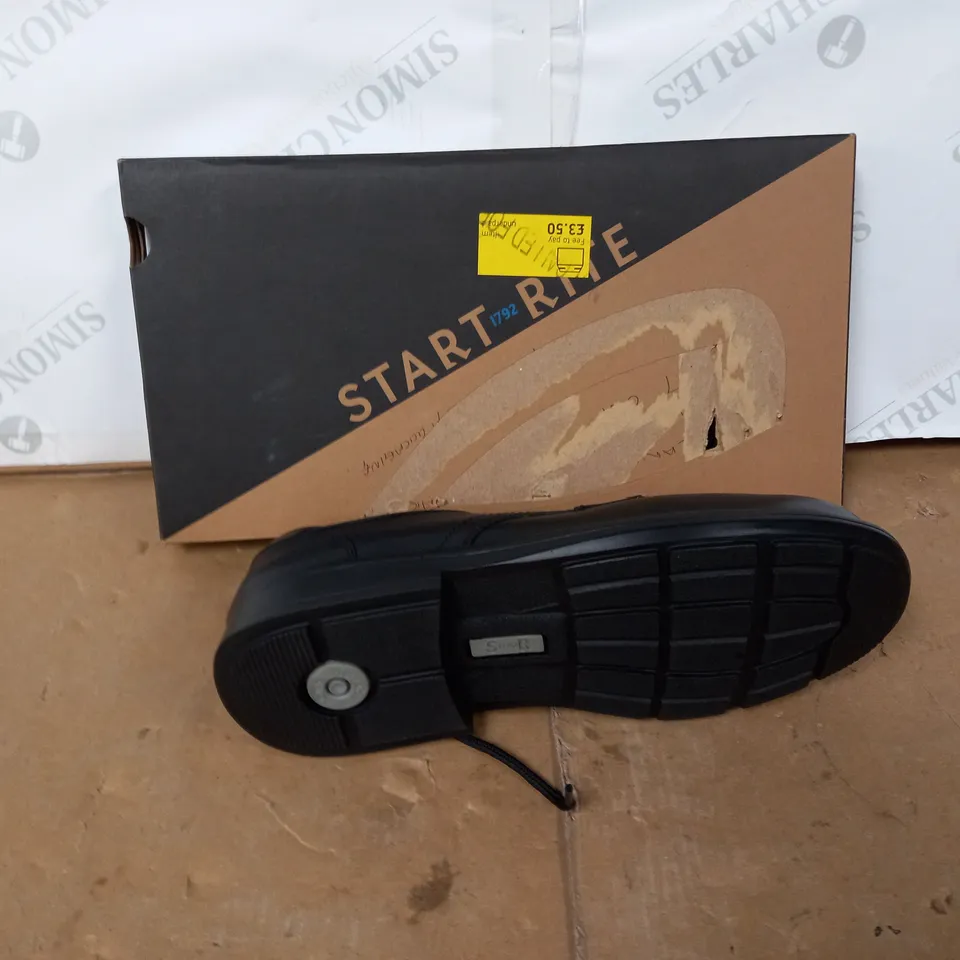 START RITE ISAAC BLACK LEATHER - SIZE EU 43