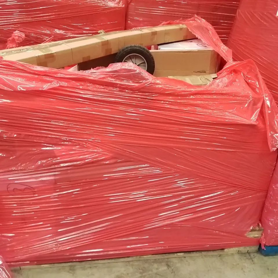 PALLET CONTAINING ASSORTED ITEMS INCLUDING: AIR COOLER, TROLLEY, 4.5L DIGITAL AIR FRYER ECT