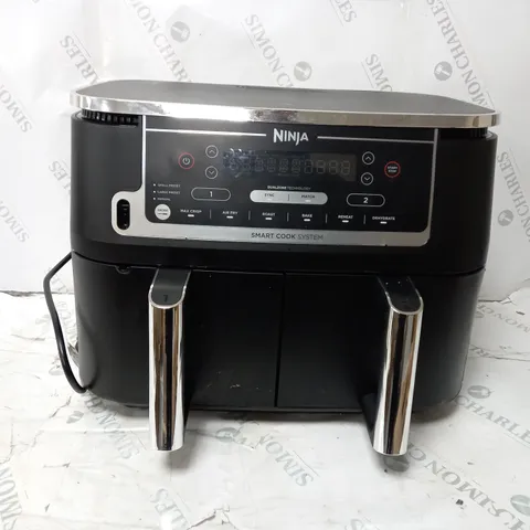 BOXED NINJA FOODI MAX 9.5L DUAL ZONE AIRFRYER AF451UK
