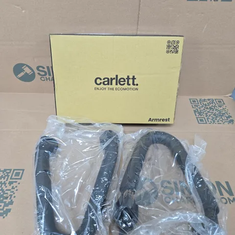 CARLETT ARMREST PAIR – BLACK