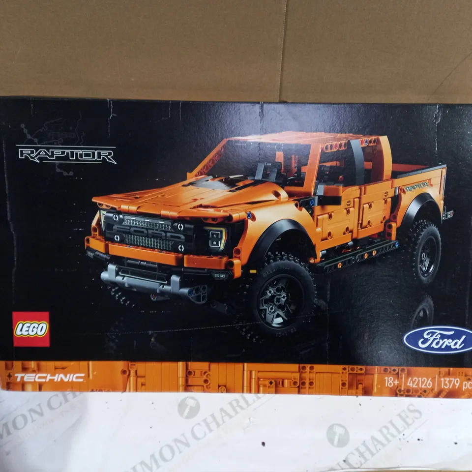 BOXED LEGO TECHNIC FORD F-150 RAPTOR BUILDING SET 42126 RRP £124.99