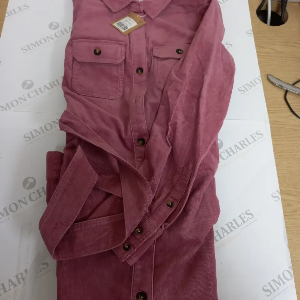 BODEN PINK CORDUROY DRESS SIZE 10R
