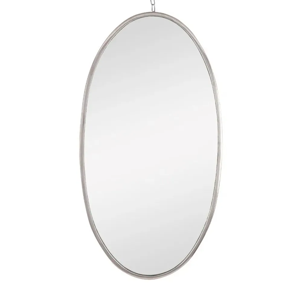 BOXED FENTIN METAL OVAL WALL MIRROR (1 BOX)
