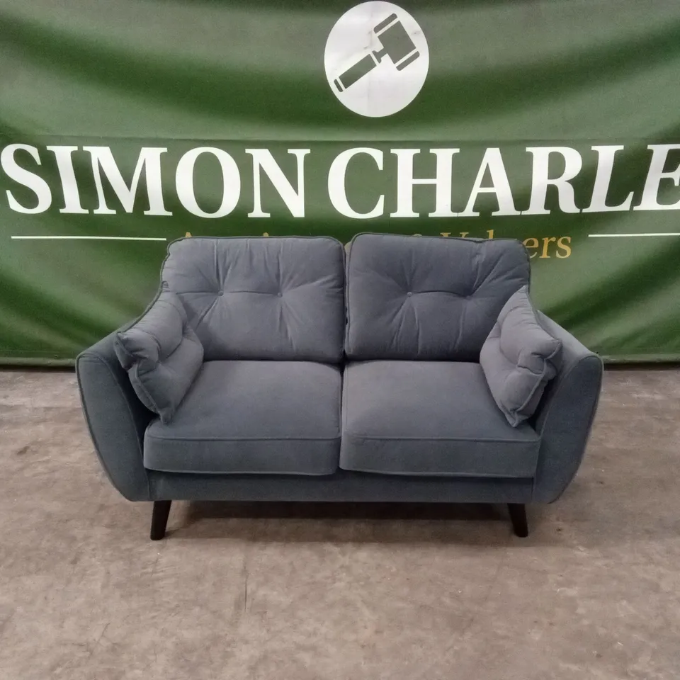 NEW PAULO FABRIC 2 SEATER SOFA RRP £649