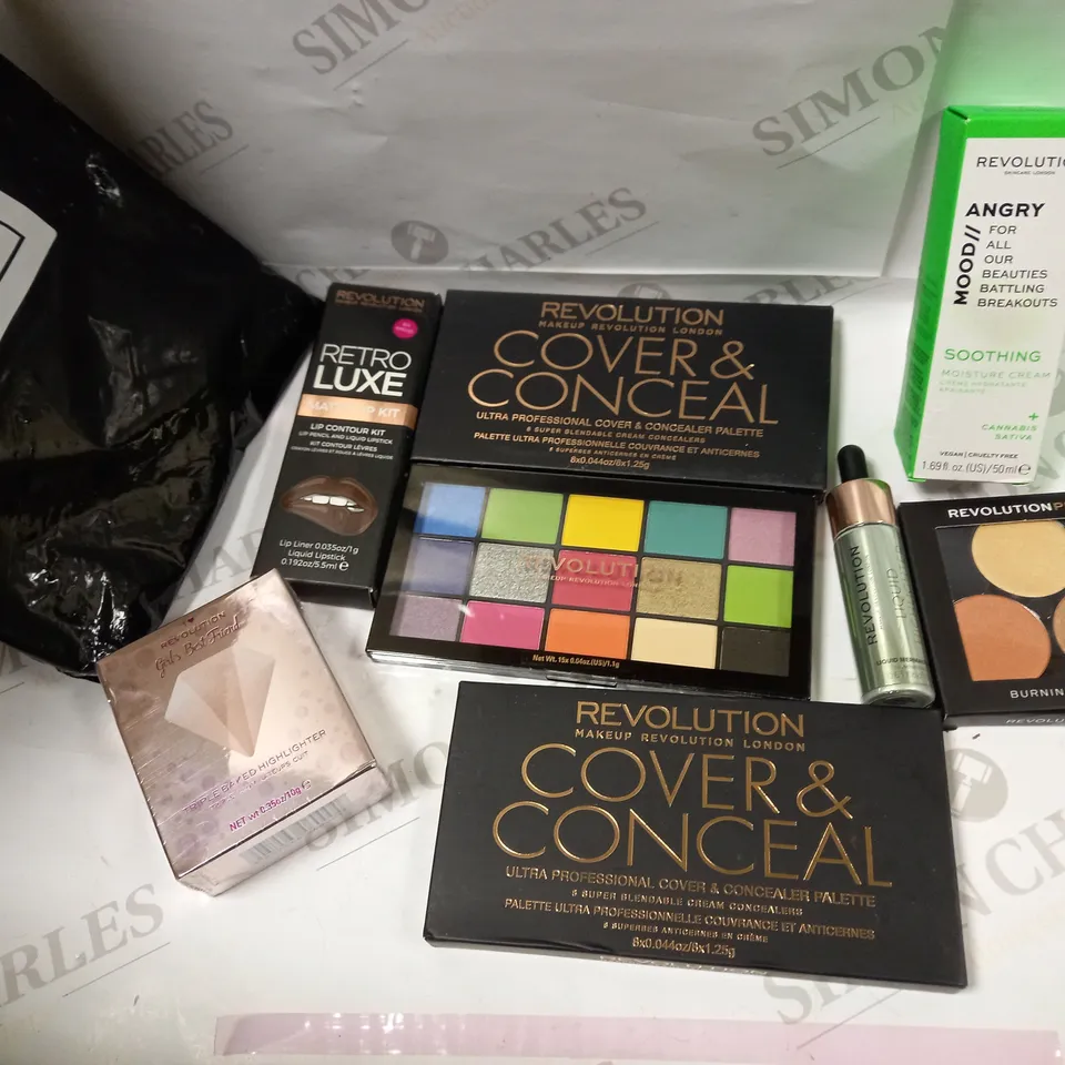 REVOLUTION MYSTERY GIFT BAG CONTAINS 8 ITEMS 