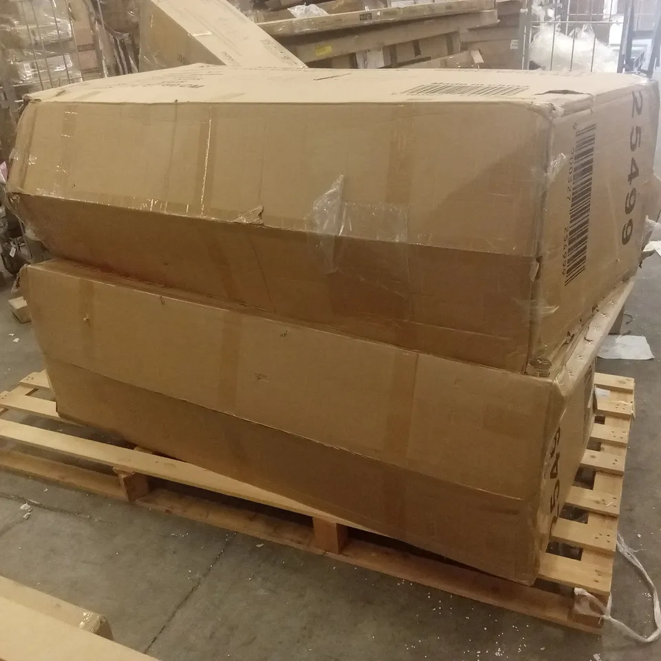 PALLET OF ASSORTED INCOMPLETE GARDEN FURNITURE PARTS AND PIECES