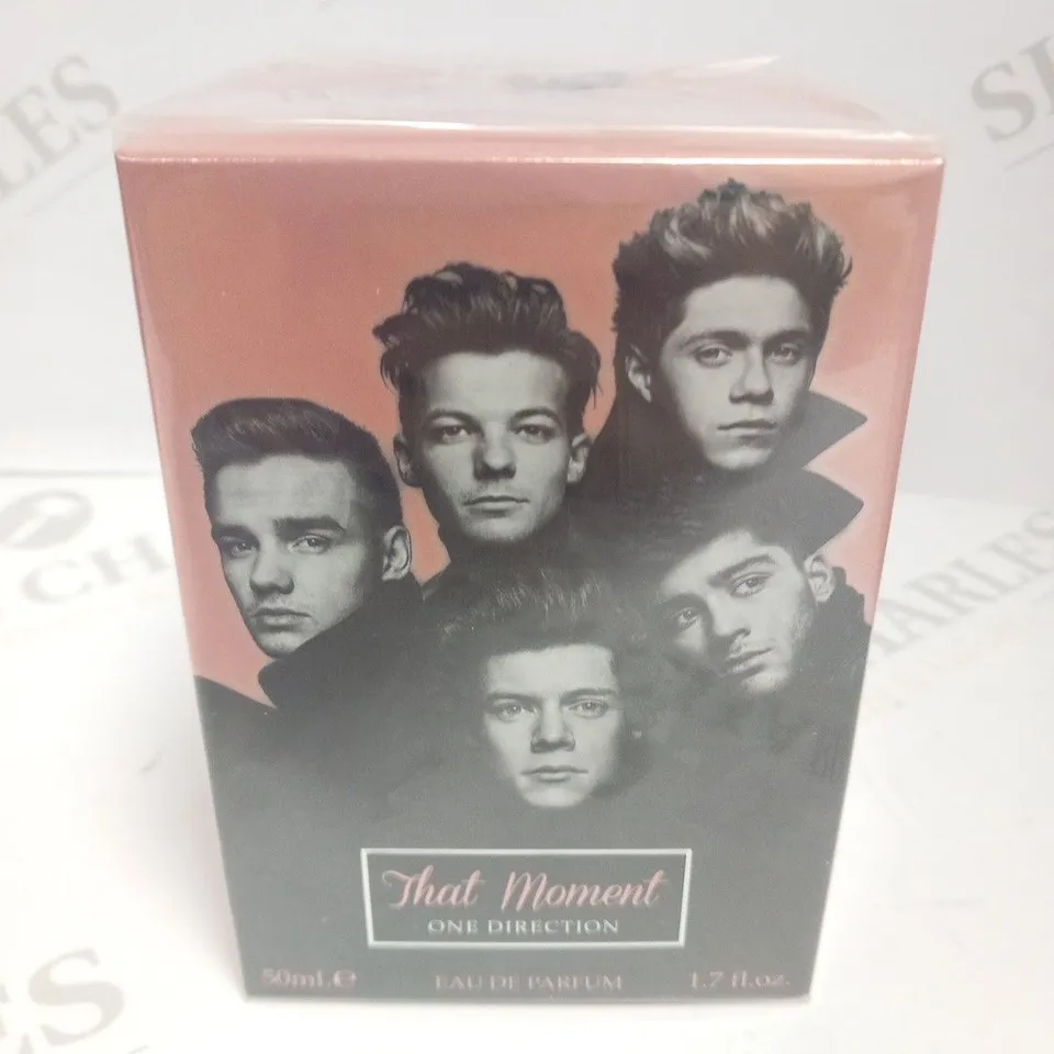 BOXED AND SEALED ONE DIRECTION THAT MOMENT EAU DE PARFUM 50ML