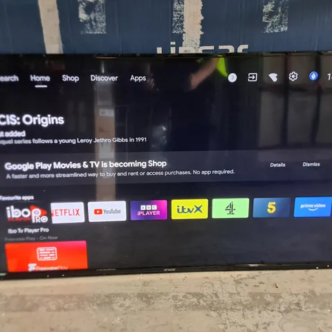 LINSAR GT55UHDLUXE 55 INCH 4K ULTRA HD HDR SMART LED TV FREEVIEW PLAY