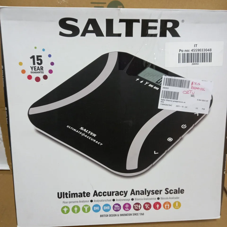 BOXED SALTER ULTIMATE ACCURACY ANALYSER SCALE