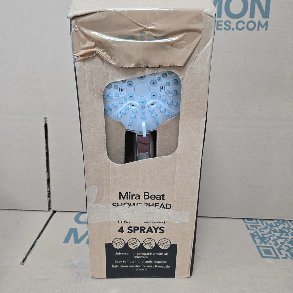 MIRA BEAT SHOWERHEAD – 4 SPRAYS