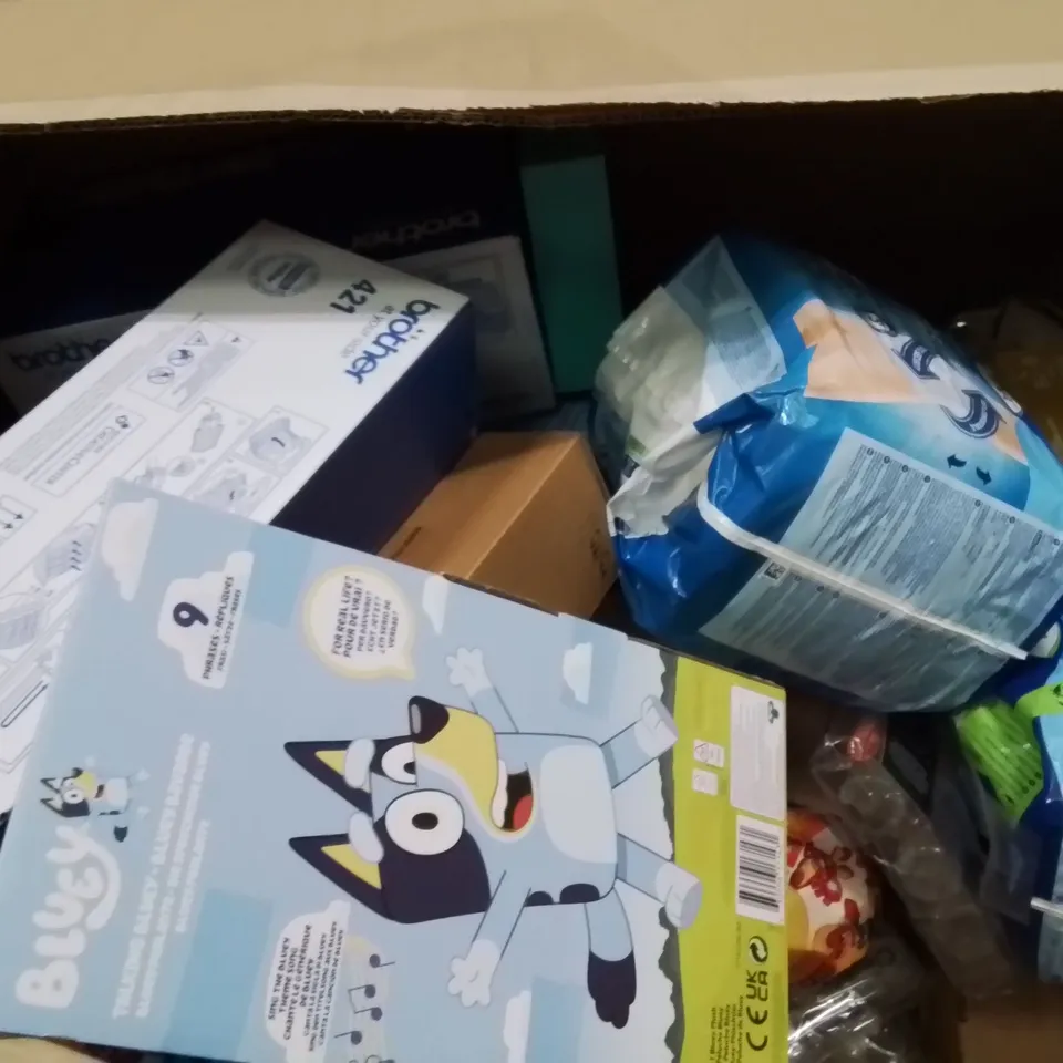 PALLET TO CONTAIN AN ASSORTMENT OF HOUSEHOLD ITEMS TO INCLUDE CHILDREN'S GAMES, FACIAL CLEANING BRUSH, DEWALT TSTAK FOAM AND TOILETRIES ECT