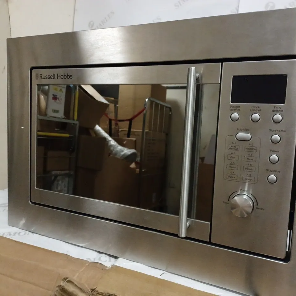 RUSSELL HOBBS RHBM2001 BUILT IN 20 LITRE DIGITAL MICROWAVE