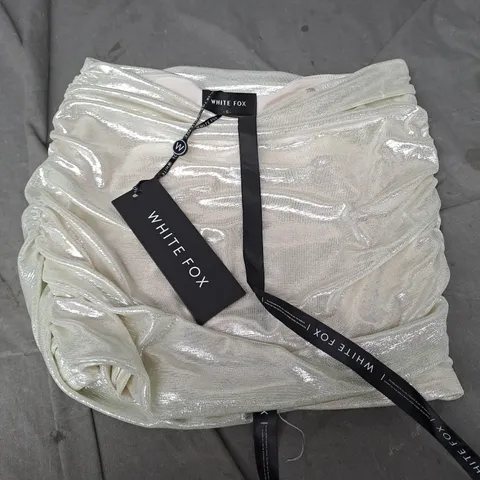 WHITE FOX VALENCIA VIBES MINI SKIRT - S