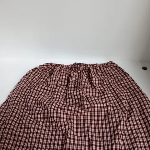 NOBODY'S CHILD NAPLES MIDI DRESS β PINK PLAID, UK 16 (EU 44, US 12)